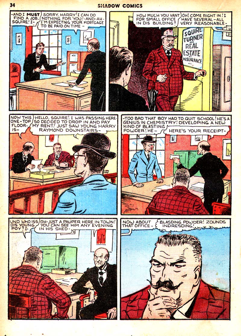 Read online Shadow Comics comic -  Issue #7 - 27