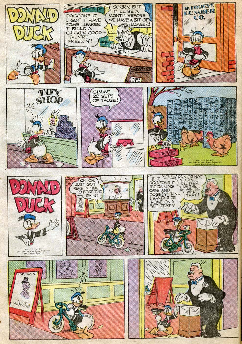 Read online Walt Disney's Comics and Stories comic -  Issue #68 - 36