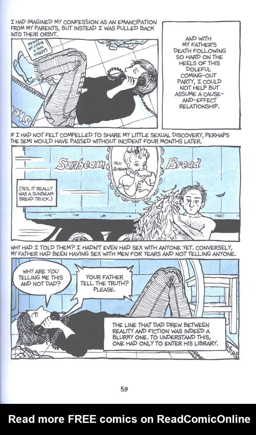 Read online Fun Home: A Family Tragicomic comic -  Issue # TPB - 66