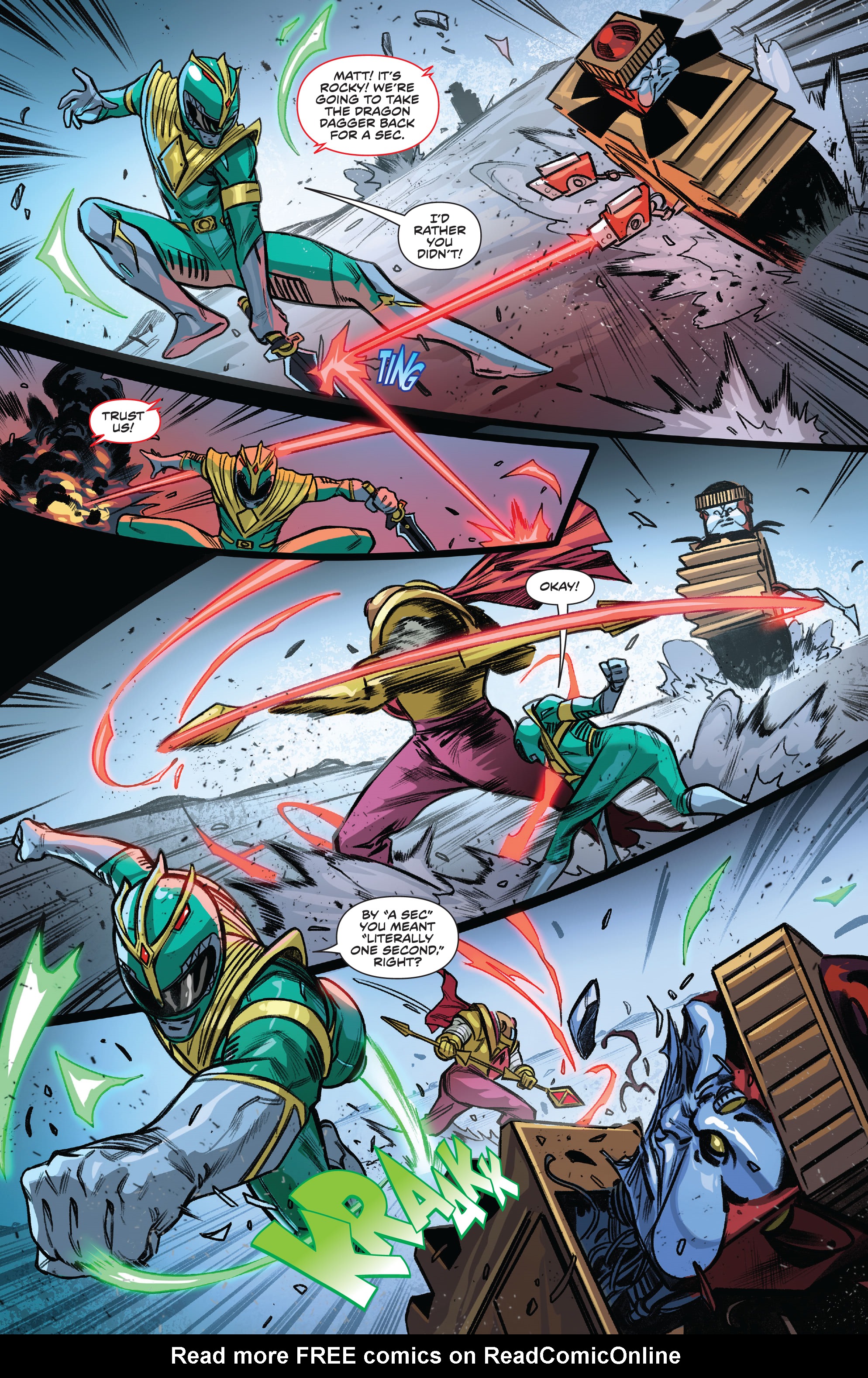 Read online Mighty Morphin comic -  Issue #19 - 20
