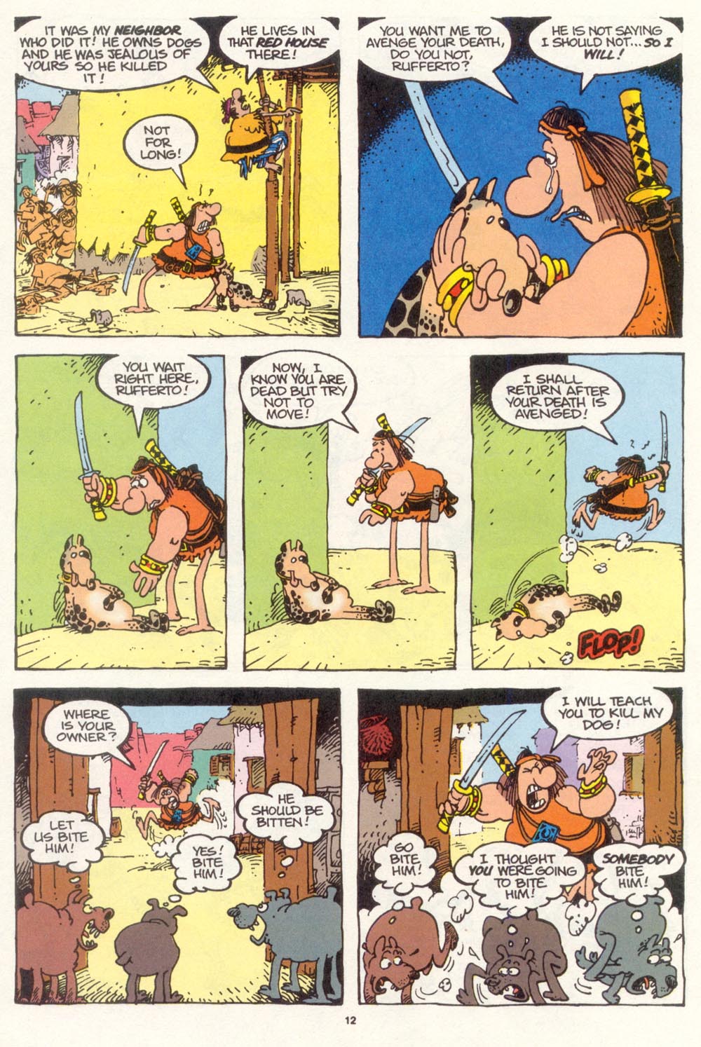 Read online Sergio Aragonés Groo the Wanderer comic -  Issue #112 - 14