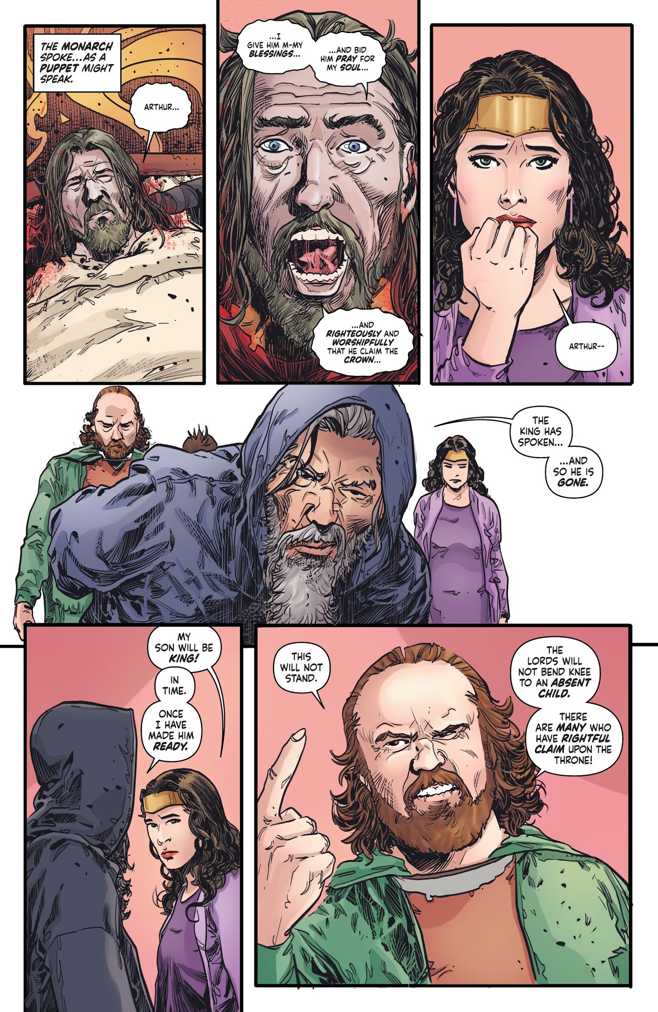 Read online Unholy Grail comic -  Issue #1 - 14