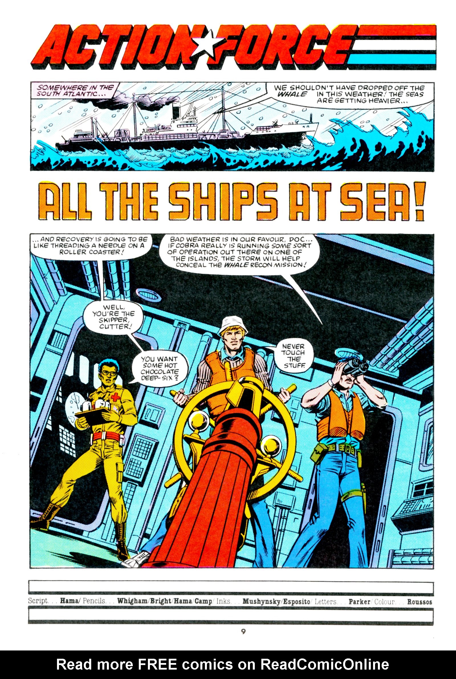 Read online Action Force comic -  Issue #28 - 9