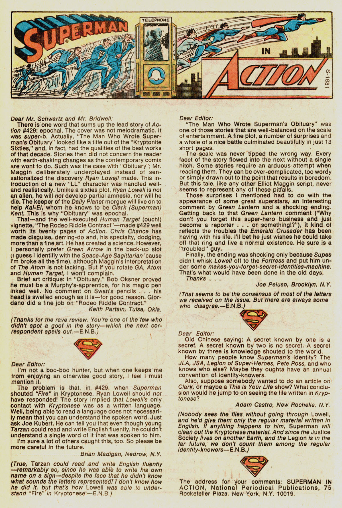 Read online Action Comics (1938) comic -  Issue #433 - 33