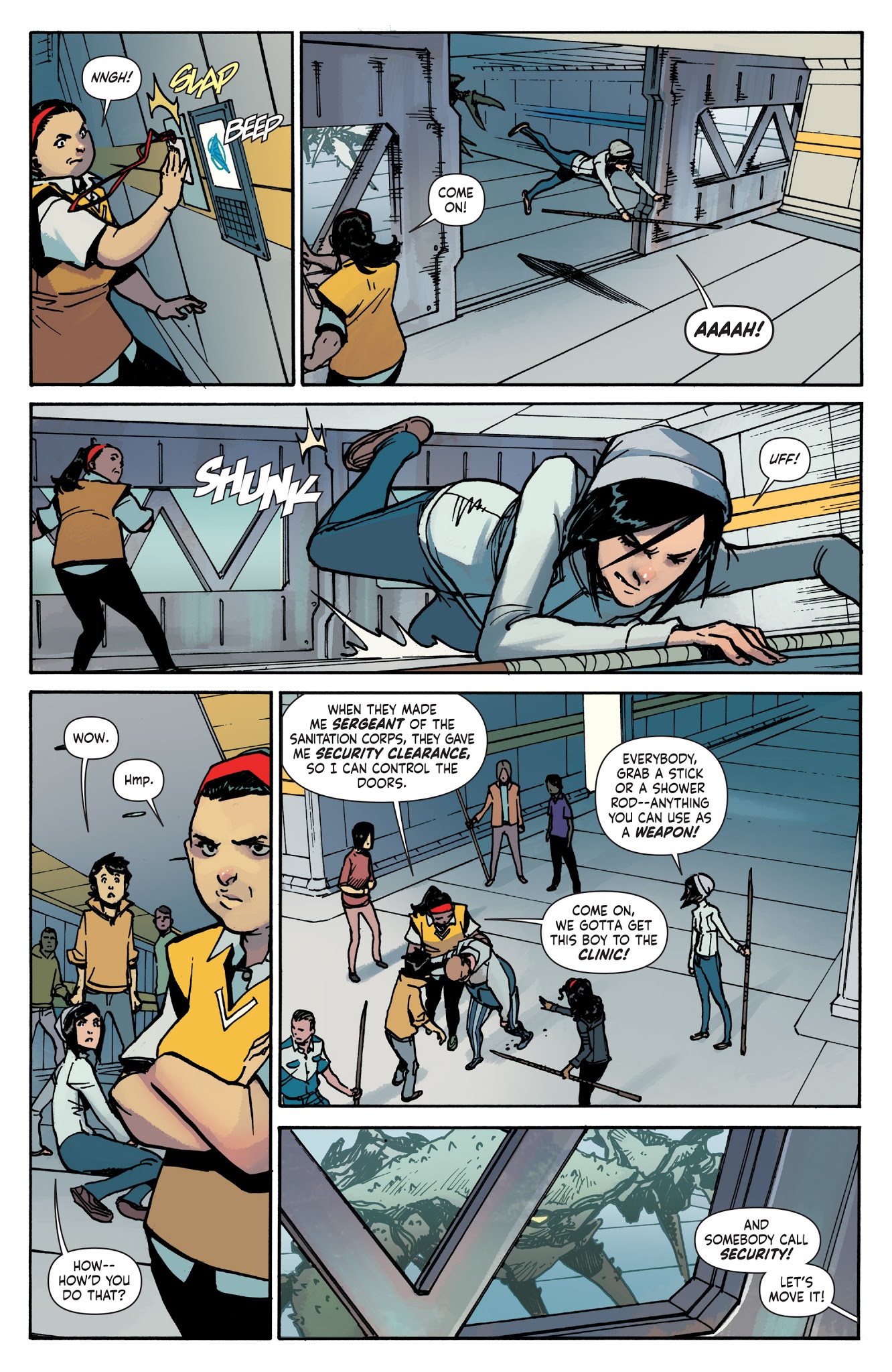 Read online Mech Cadet Yu comic -  Issue #6 - 10