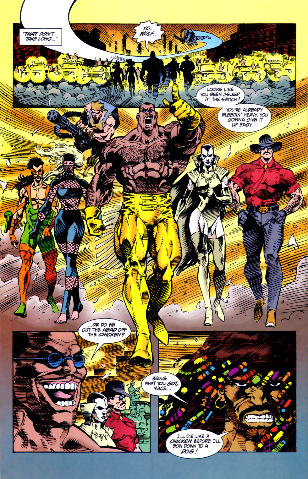 Comics' Greatest World: Steel Harbor Issue #3 #3 - English 16