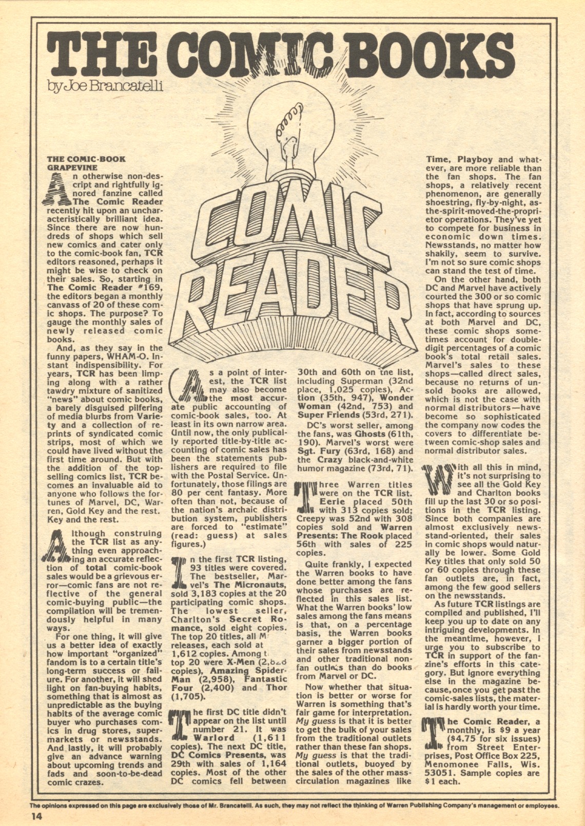 Read online Creepy (1964) comic -  Issue #112 - 14