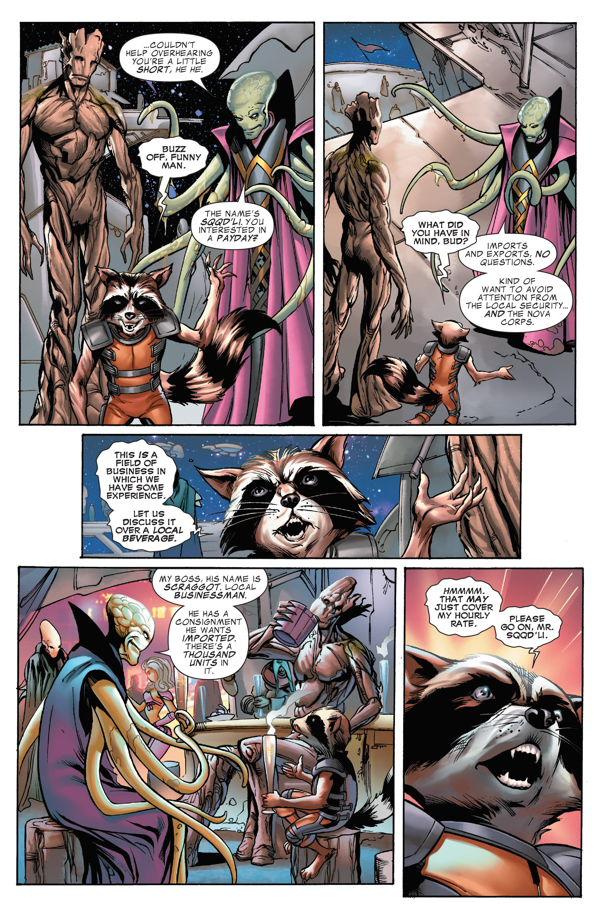 Read online Guardians of the Galaxy Prelude comic -  Issue #2 - 6