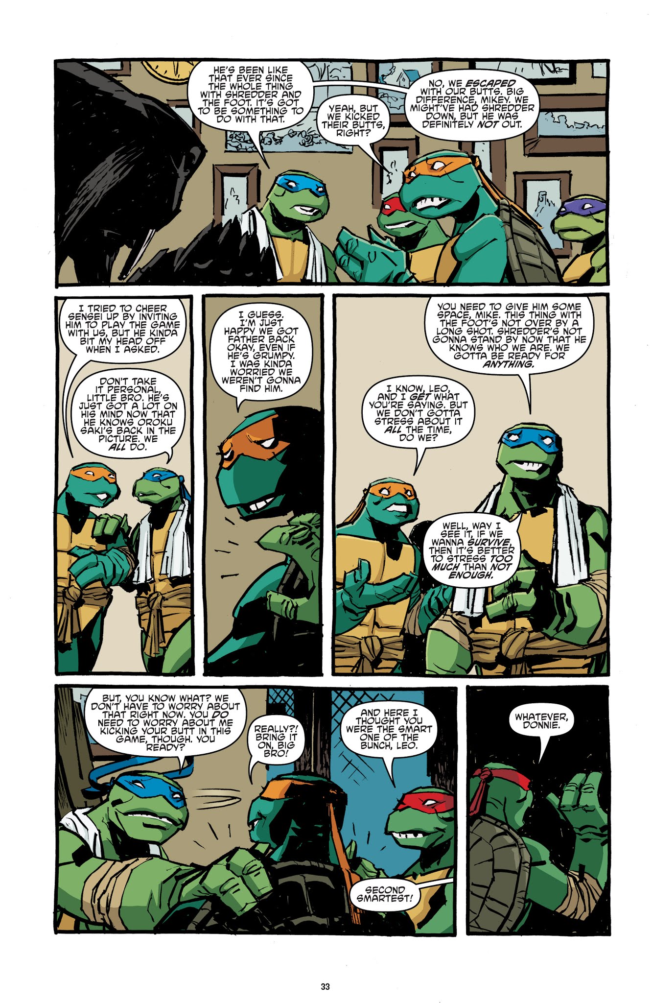 Read online Teenage Mutant Ninja Turtles: The IDW Collection comic -  Issue # TPB 2 (Part 1) - 33