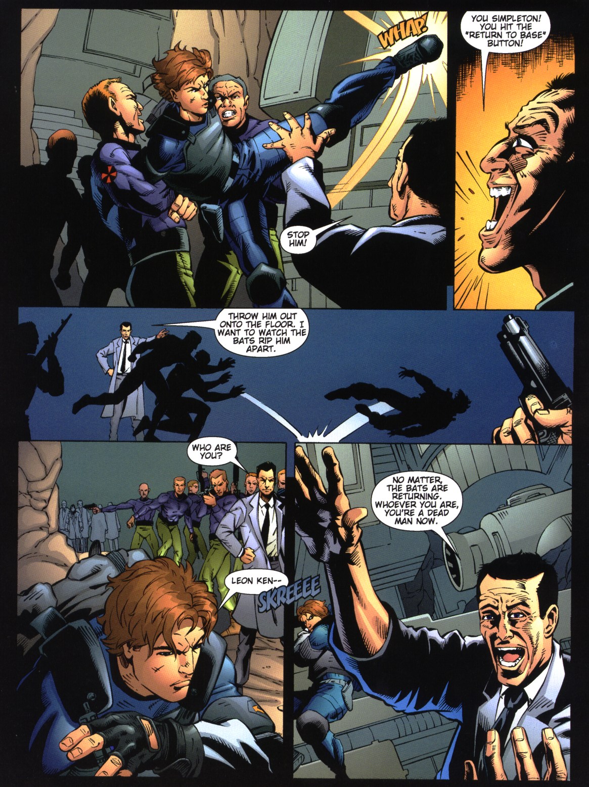 Read online Resident Evil (1998) comic -  Issue #4 - 21