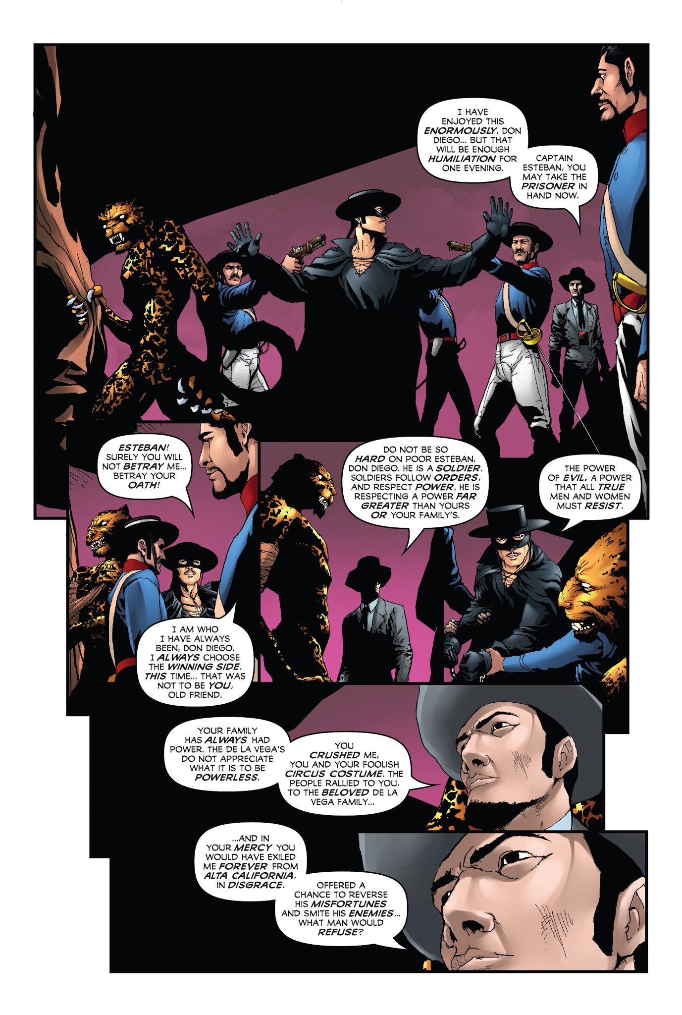 Read online Zorro: Swords of Hell comic -  Issue #2 - 8