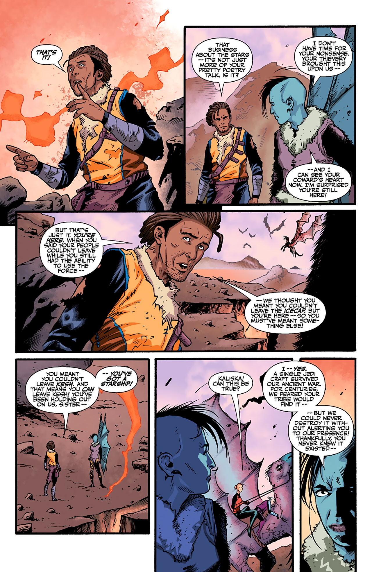 Read online Star Wars: Lost Tribe of the Sith - Spiral comic -  Issue #4 - 14