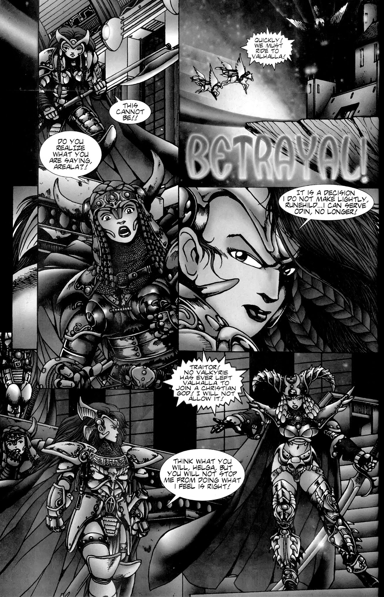 Read online Warrior Nun Areala: Ghosts of the Past comic -  Issue #3 - 26