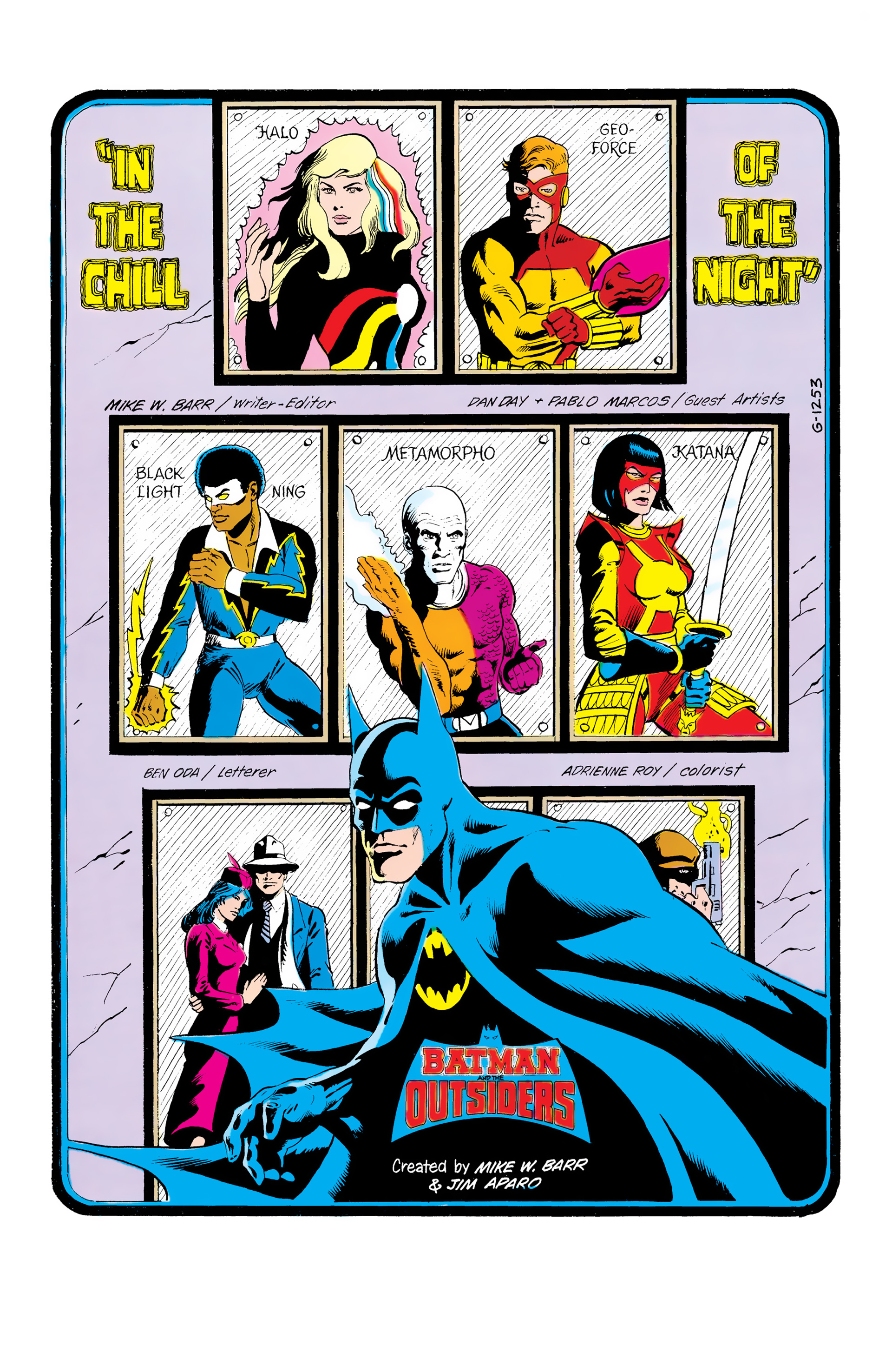 Read online Batman and the Outsiders (1983) comic -  Issue #13 - 2