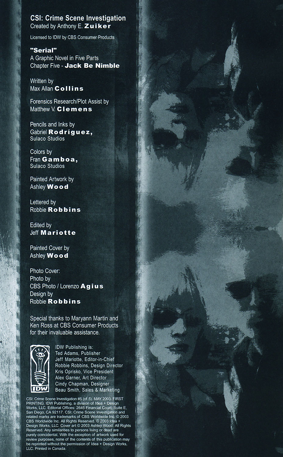 Read online CSI: Crime Scene Investigation comic -  Issue #5 - 2