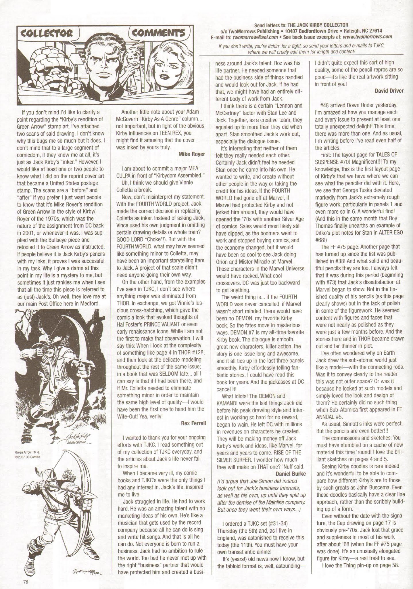 Read online The Jack Kirby Collector comic -  Issue #49 - 79
