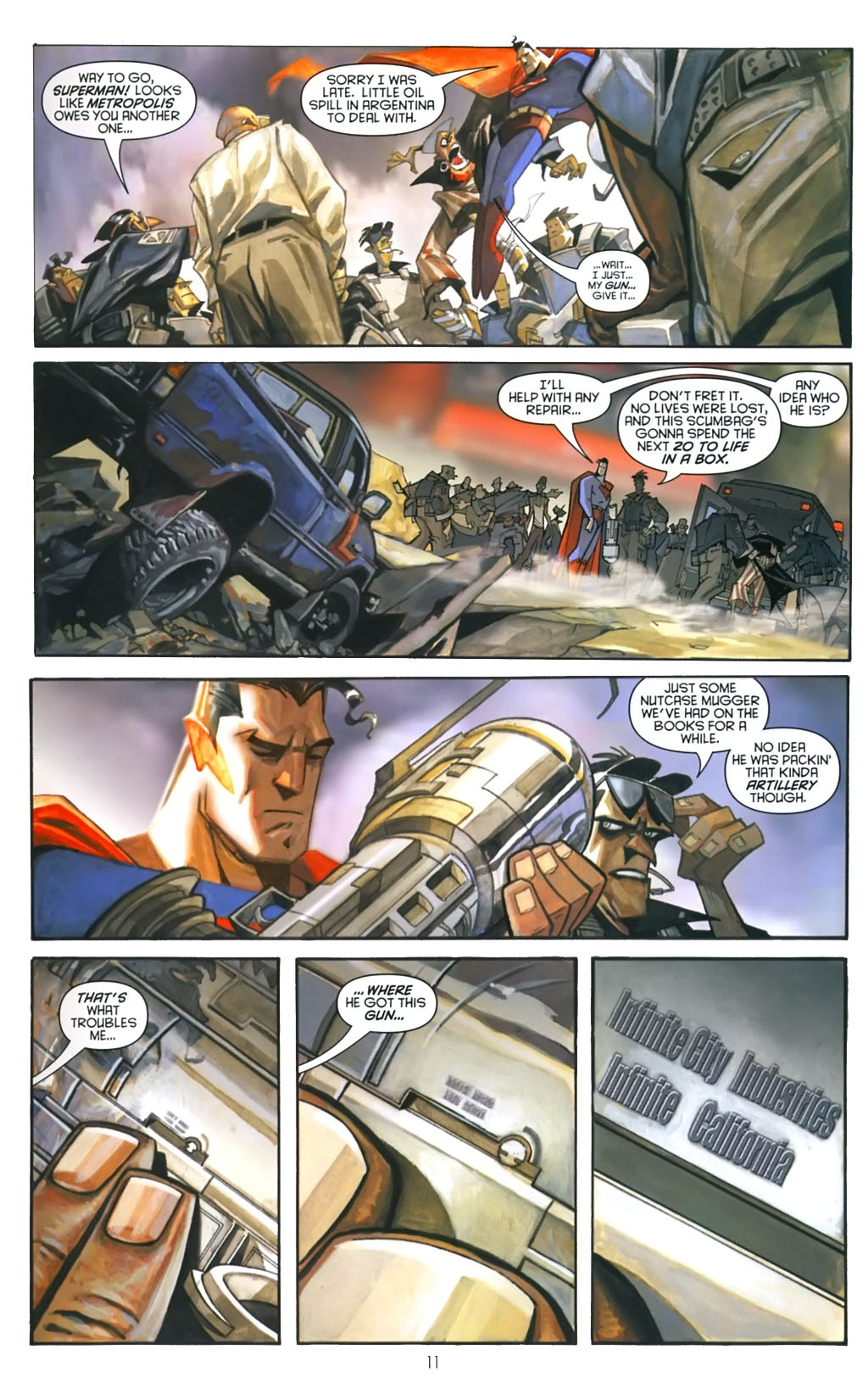 Read online Superman: Infinite City comic -  Issue # TPB - 15