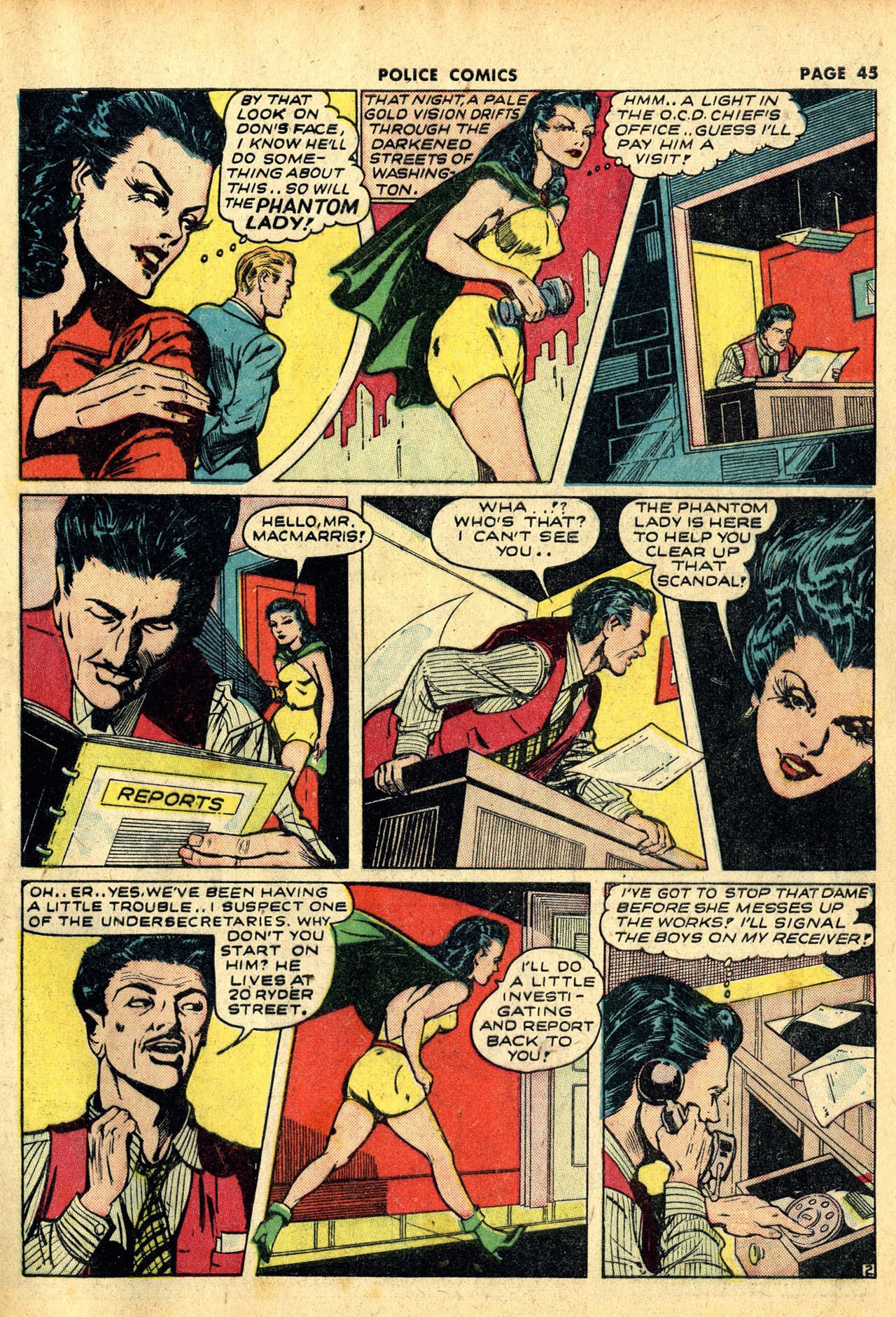 Read online Police Comics comic -  Issue #10 - 48