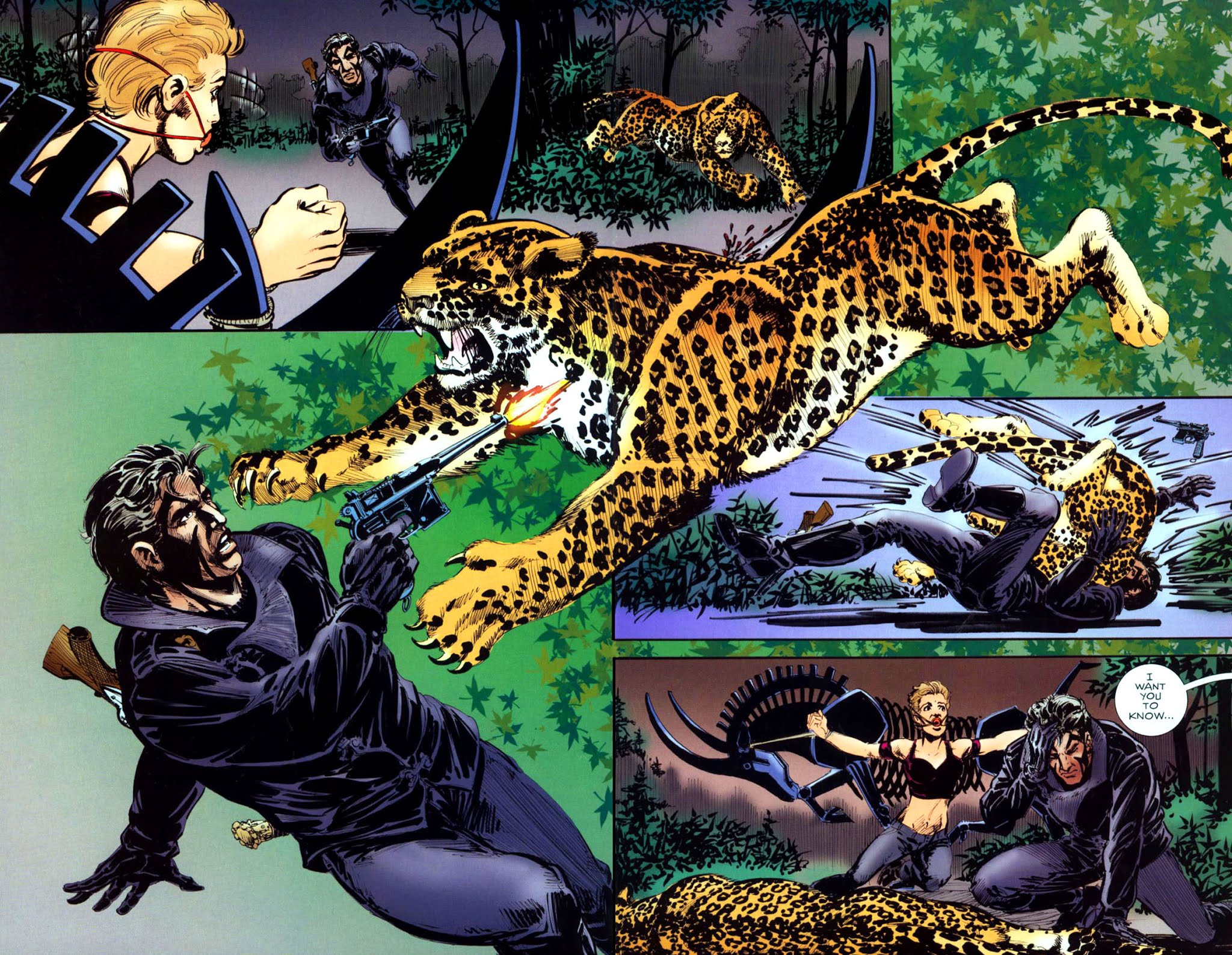 Read online Jon Sable, Freelance: Bloodtrail comic -  Issue #6 - 10