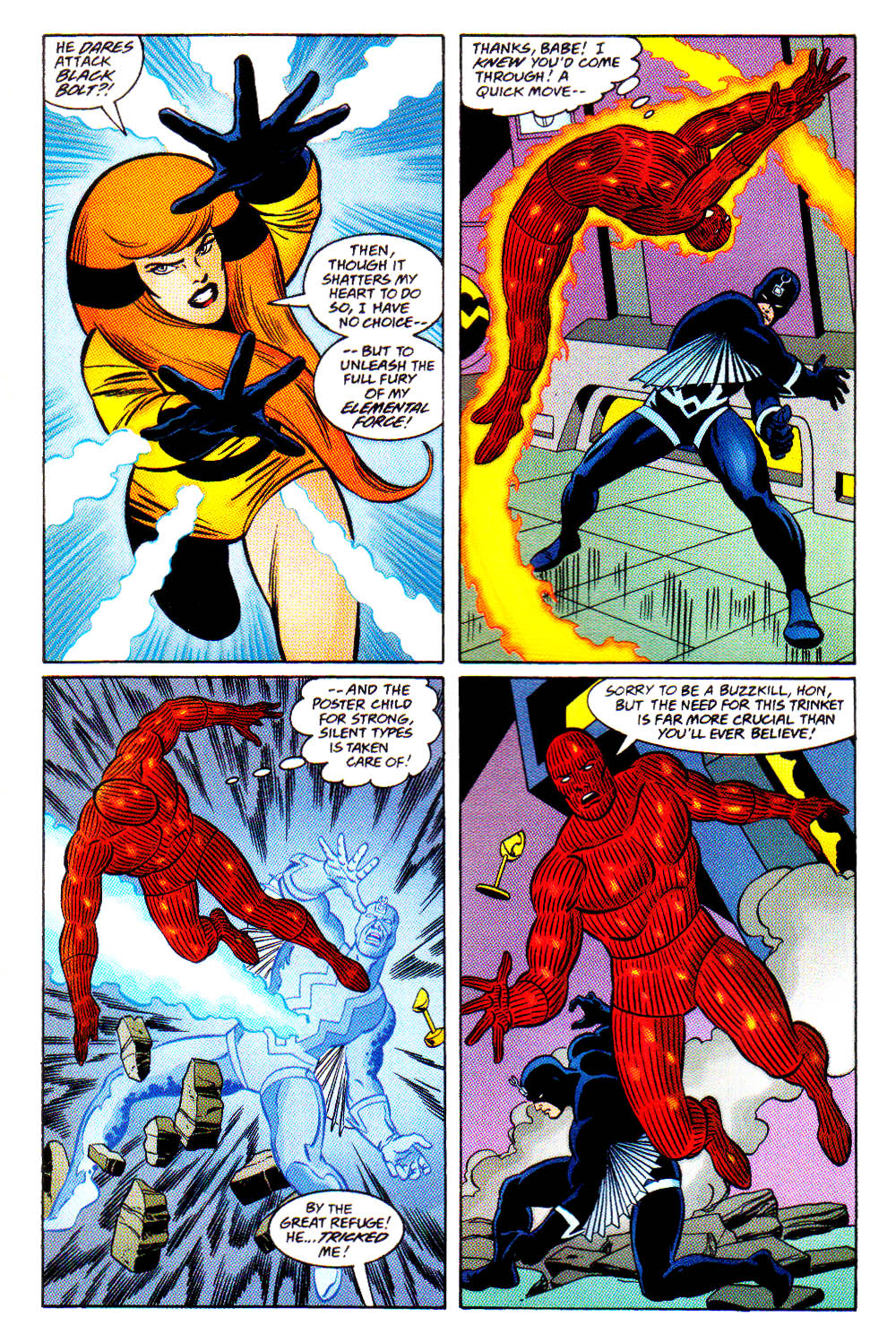 Read online Domination Factor: Fantastic Four comic -  Issue #3 - 12