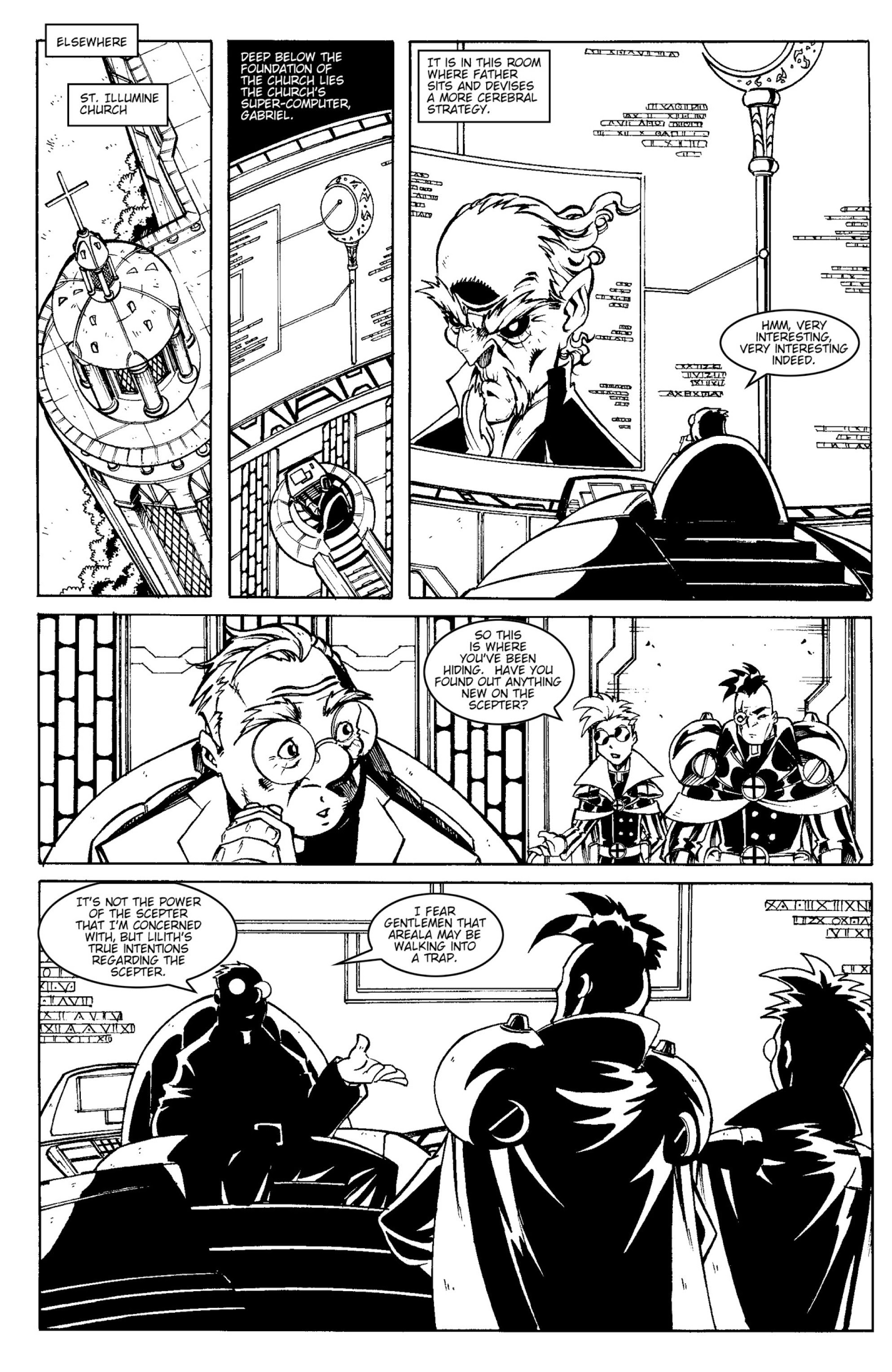 Read online Warrior Nun Areala: Armor of God comic -  Issue # TPB - 103