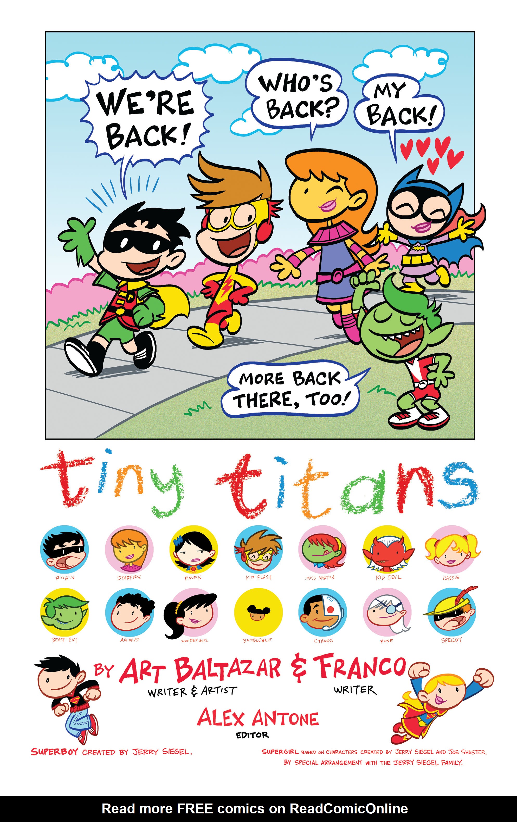 Read online Tiny Titans: Return To the Treehouse comic -  Issue #1 - 2