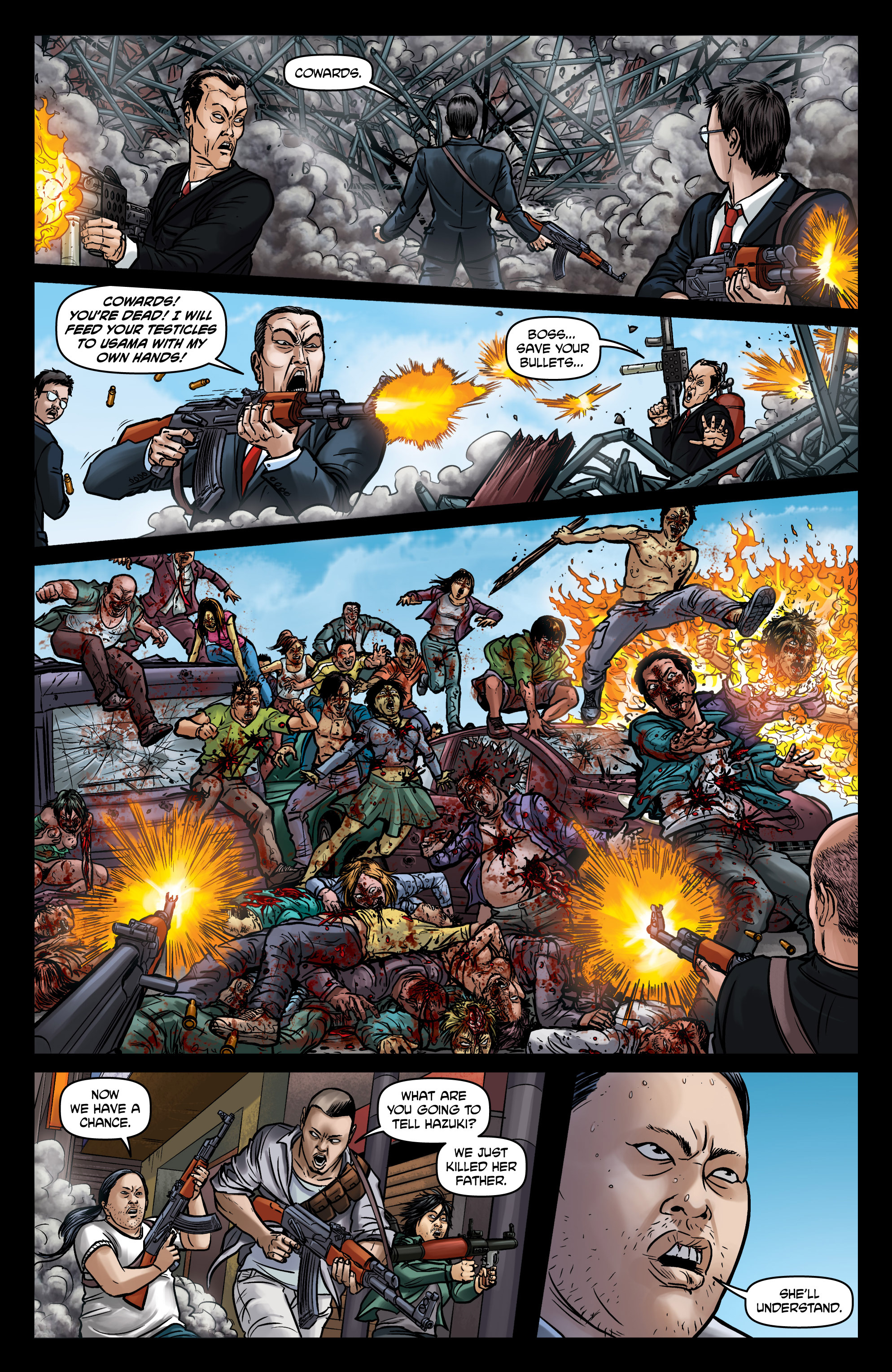 Read online Crossed: Badlands comic -  Issue #72 - 13