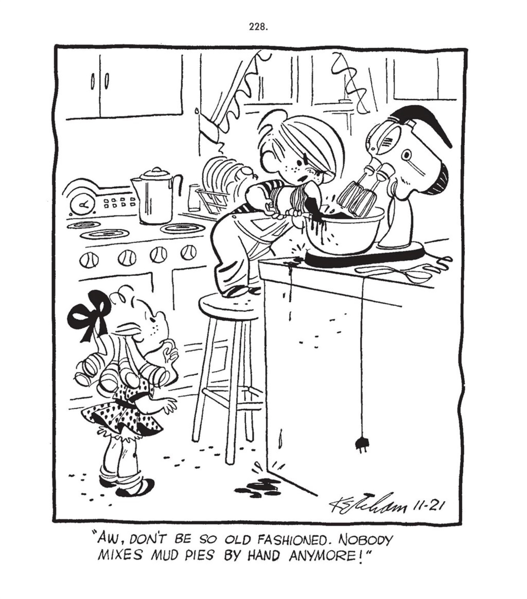 Read online Hank Ketcham's Complete Dennis the Menace comic -  Issue # TPB 1 (Part 3) - 54