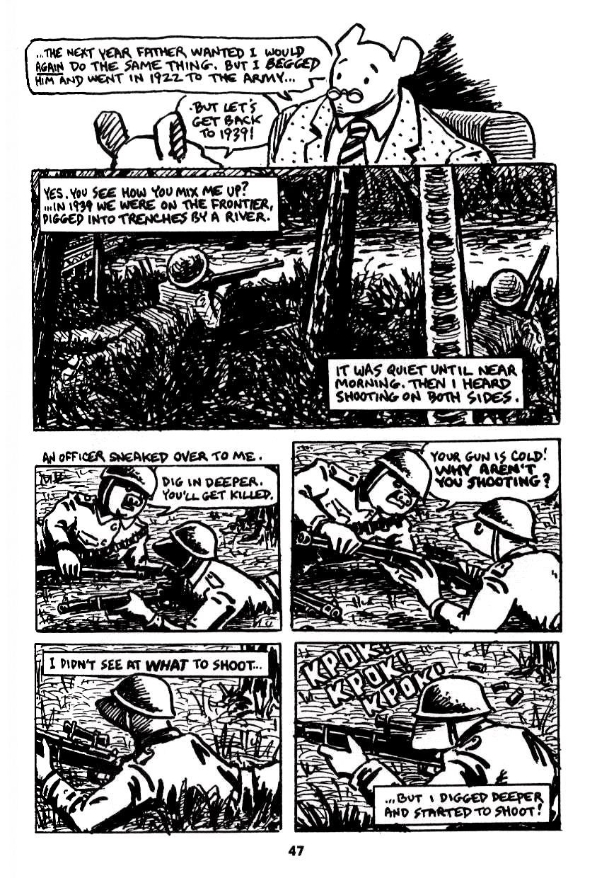 Read online Maus: A Survivor's Tale comic -  Issue # TPB 1 - 43