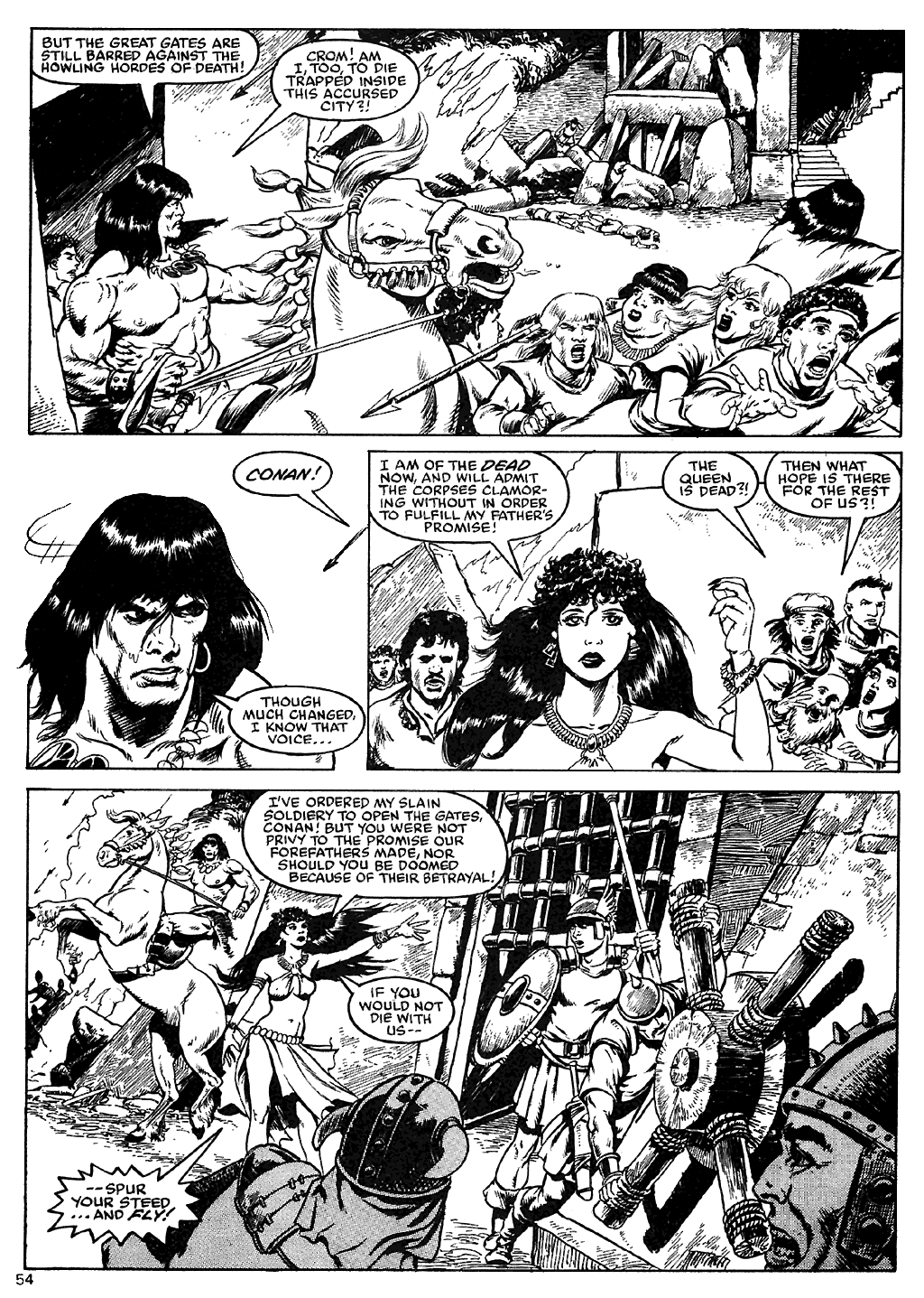 Read online The Savage Sword Of Conan comic -  Issue #110 - 52