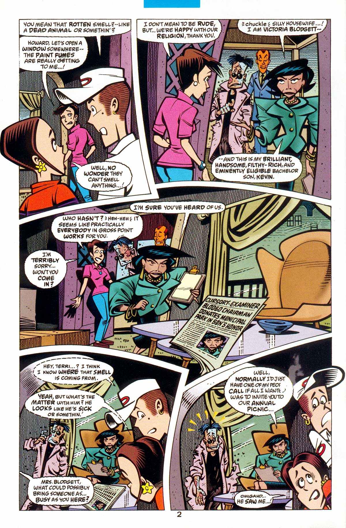 Read online Gross Point comic -  Issue #2 - 3