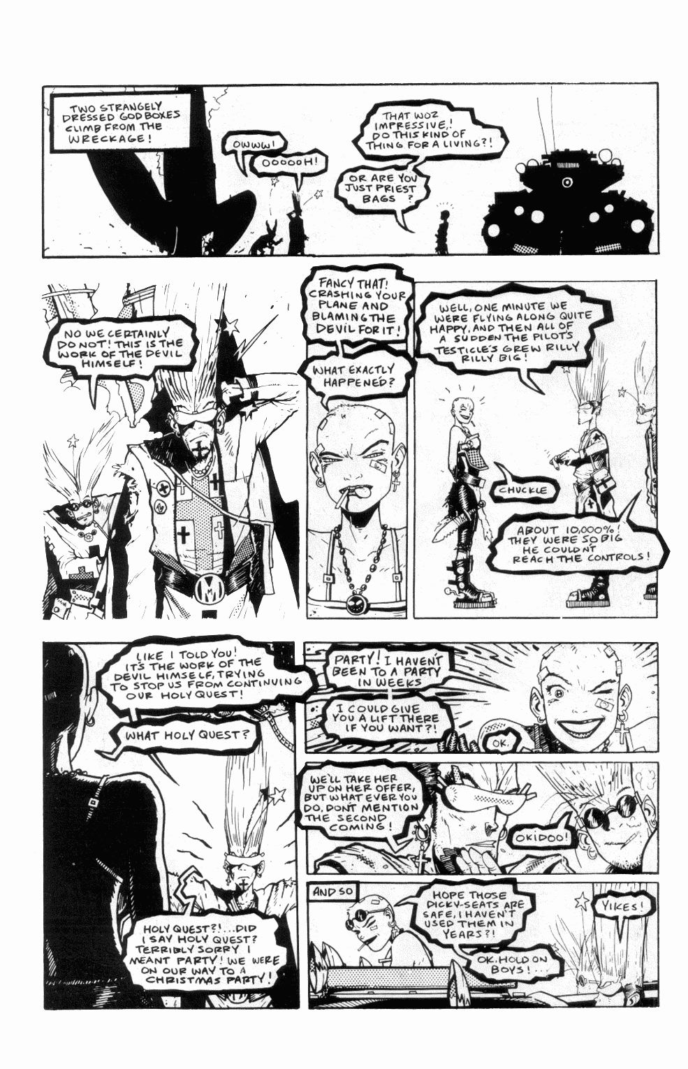 Read online Tank Girl (1991) comic -  Issue #1 - 21