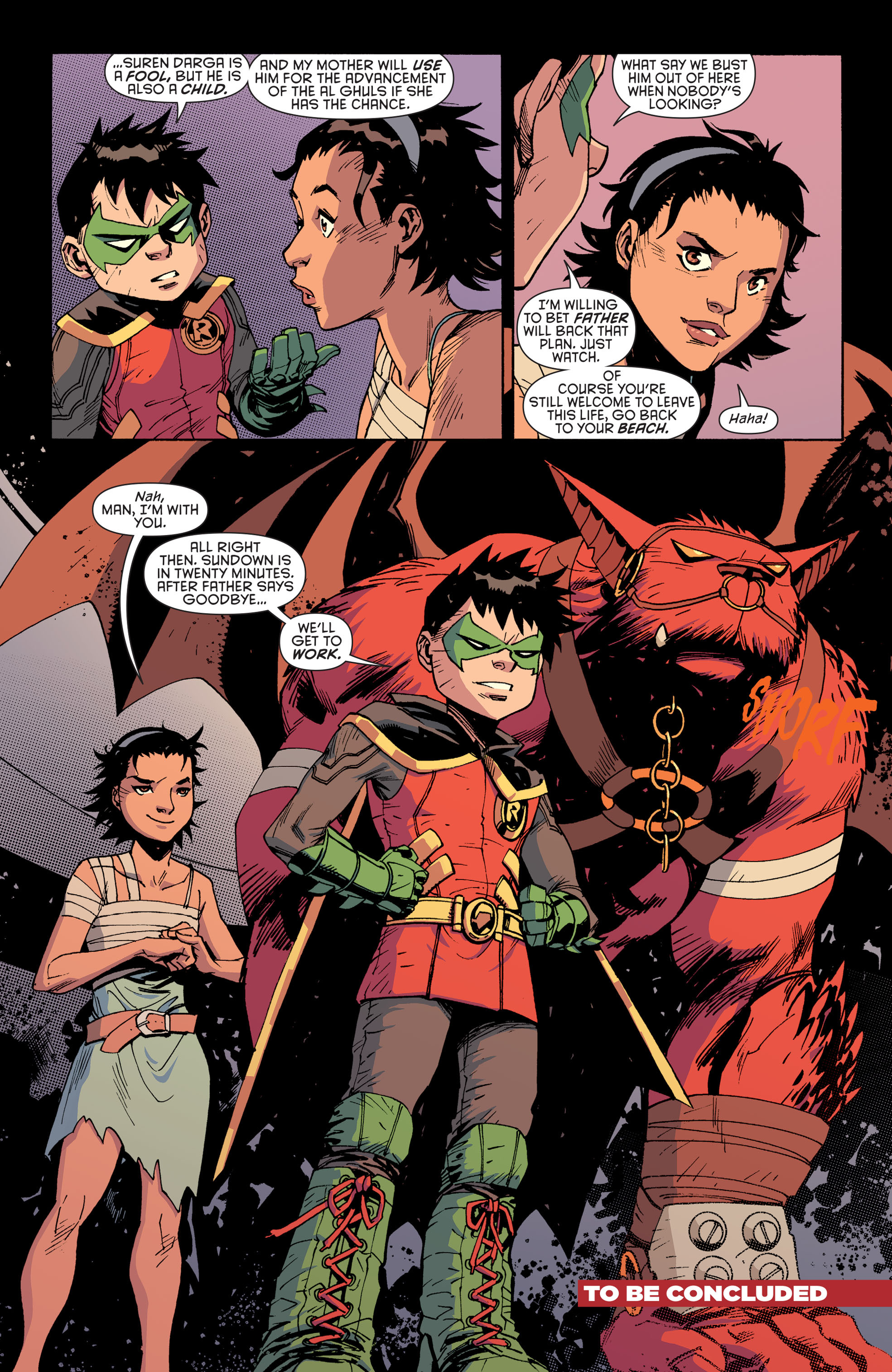 Read online Robin: Son of Batman comic -  Issue #12 - 23