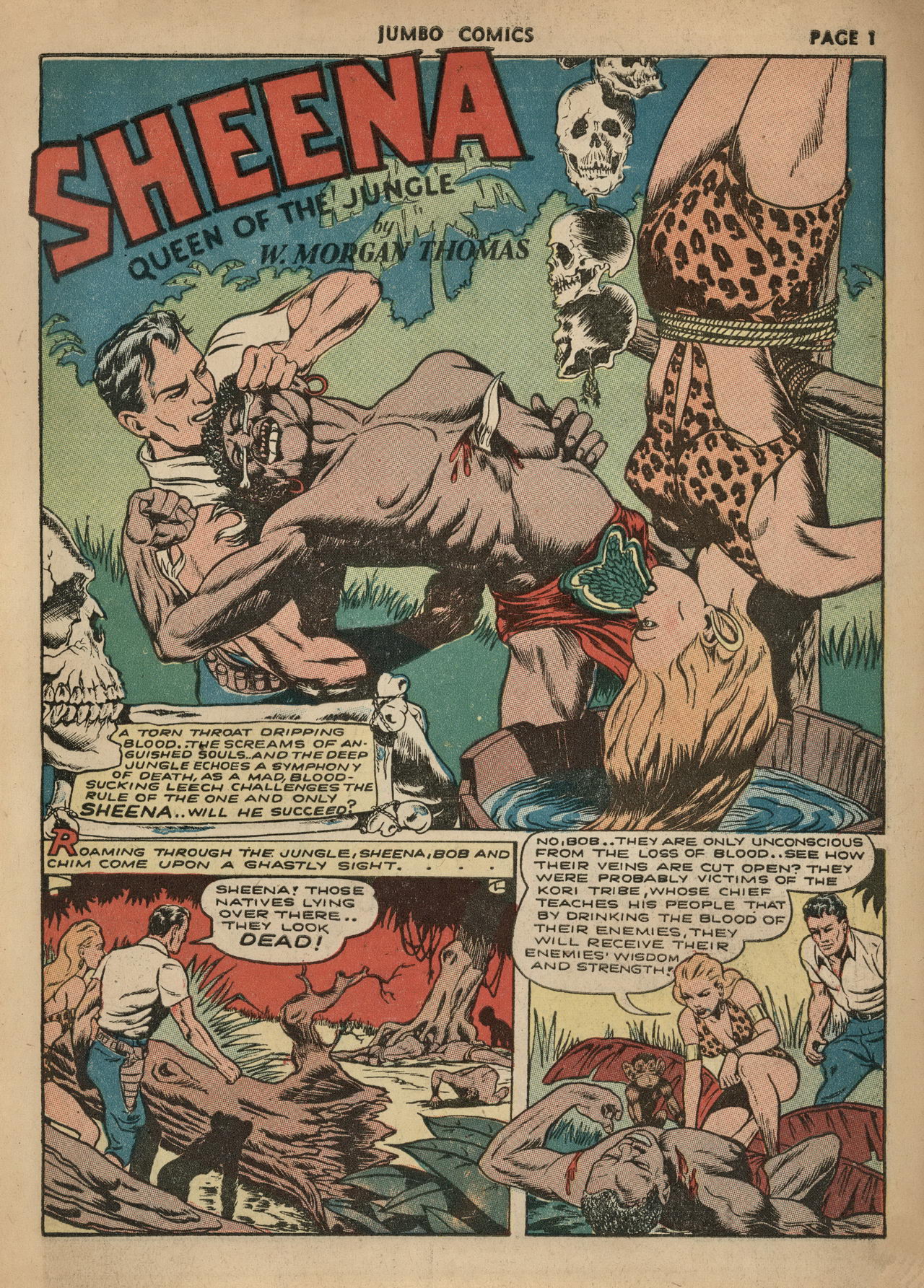 Read online Jumbo Comics comic -  Issue #44 - 3