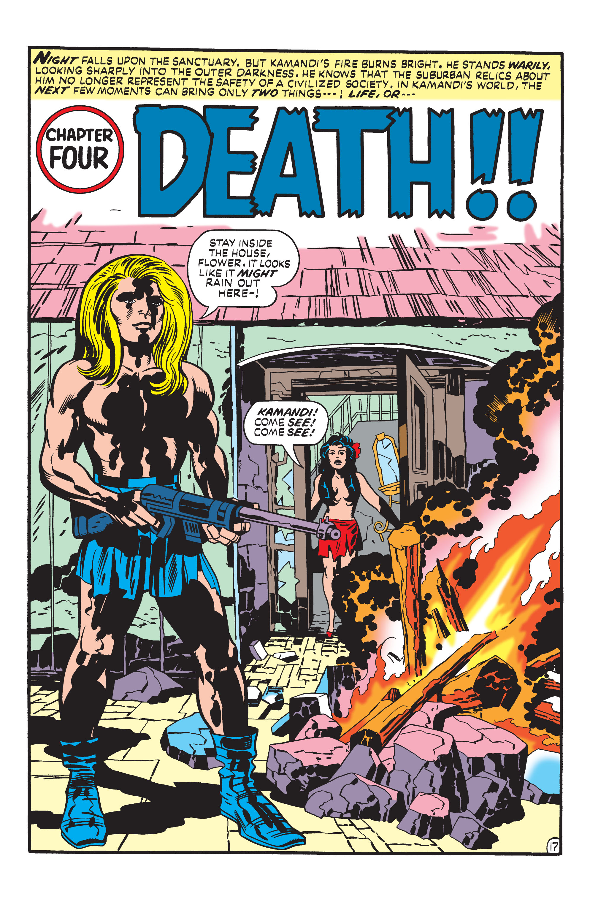 Read online Kamandi, The Last Boy On Earth comic -  Issue #6 - 17