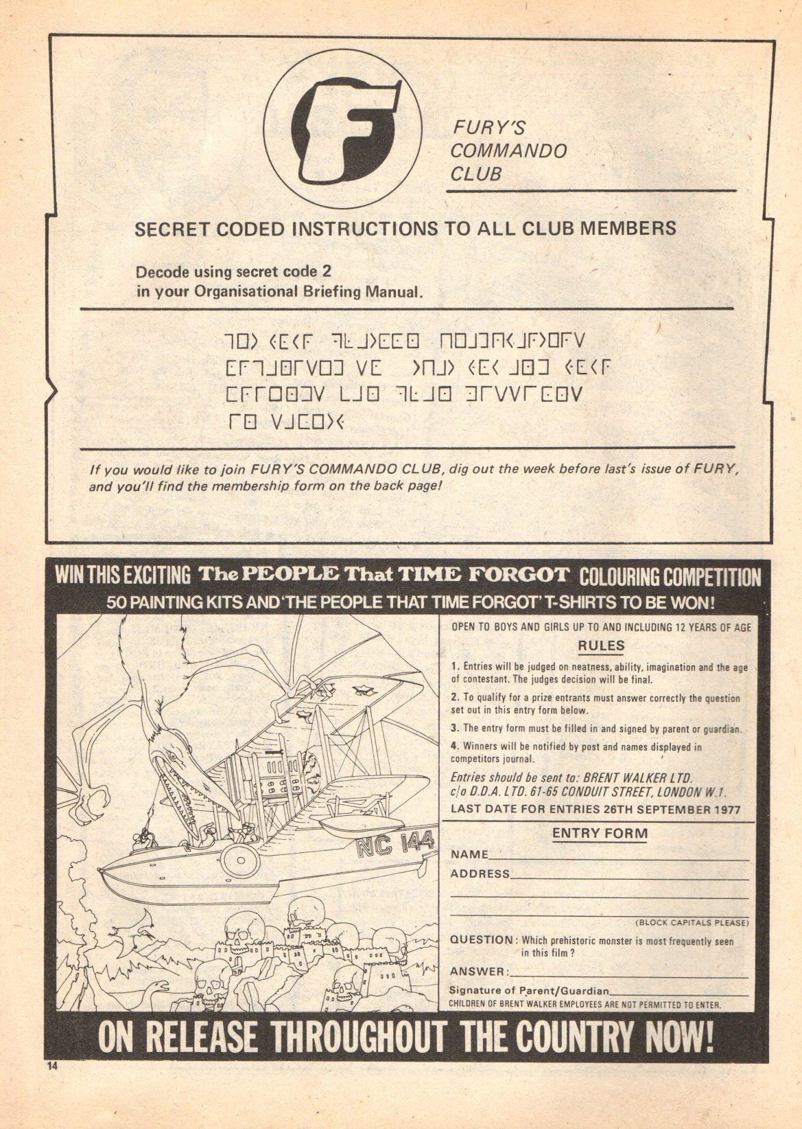 Read online Fury (1977) comic -  Issue #23 - 14