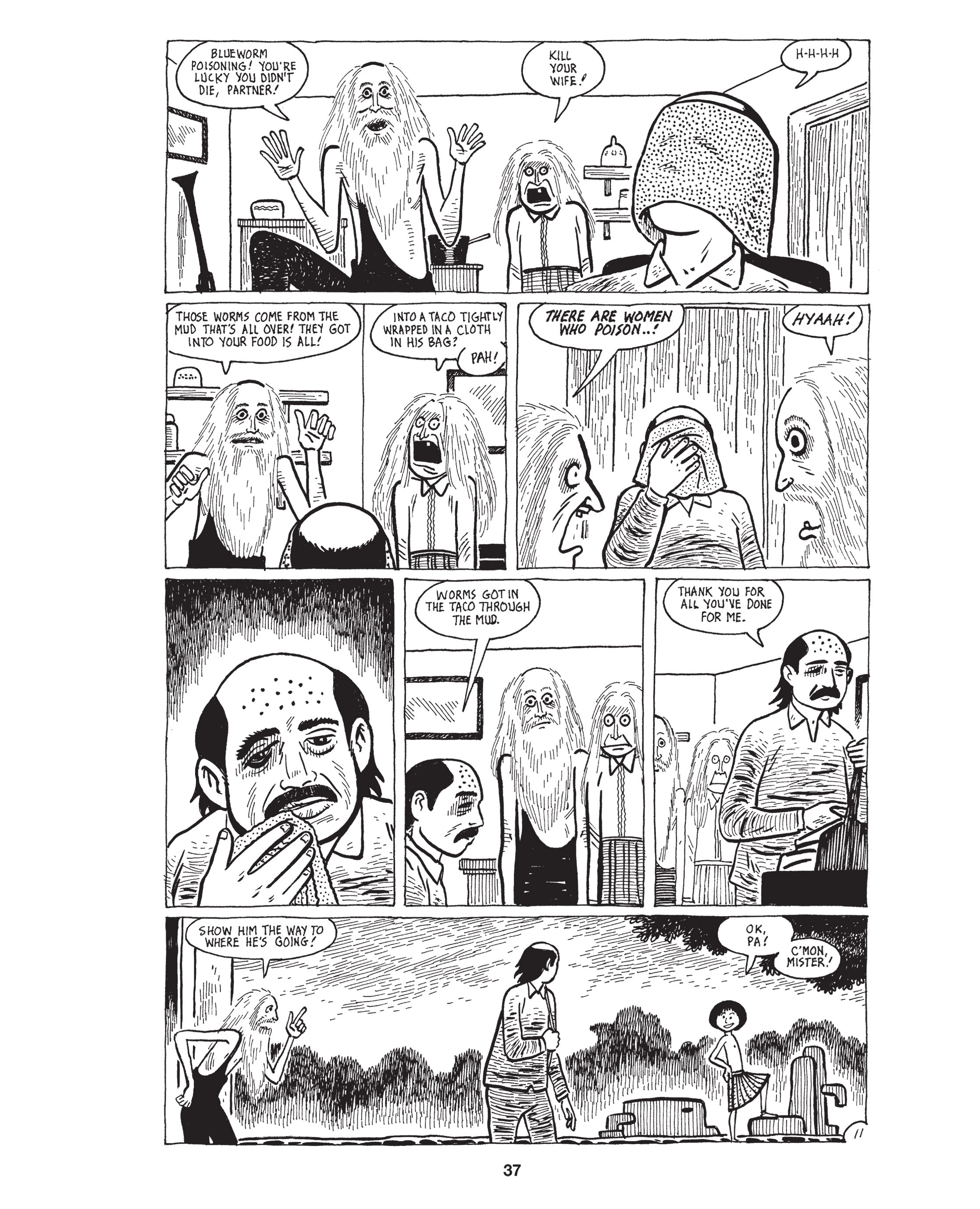 Read online Love and Rockets: New Stories comic -  Issue #1 - 39