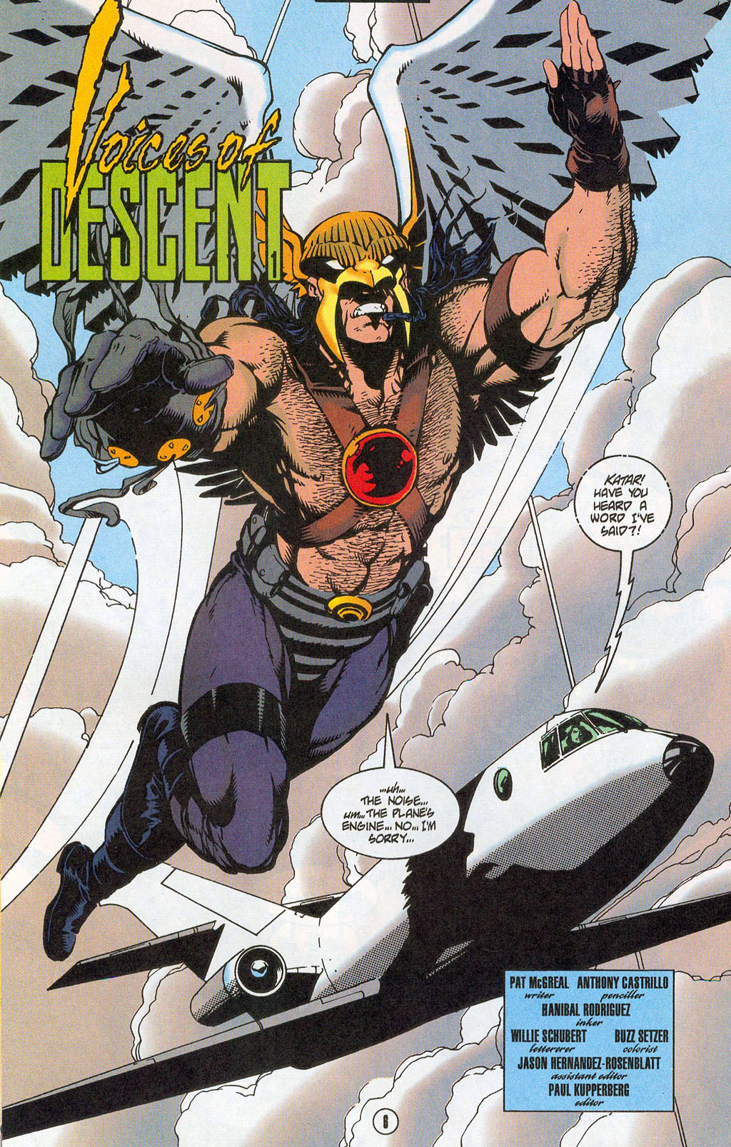 Hawkman (1993) Issue #29 #32 - English 7