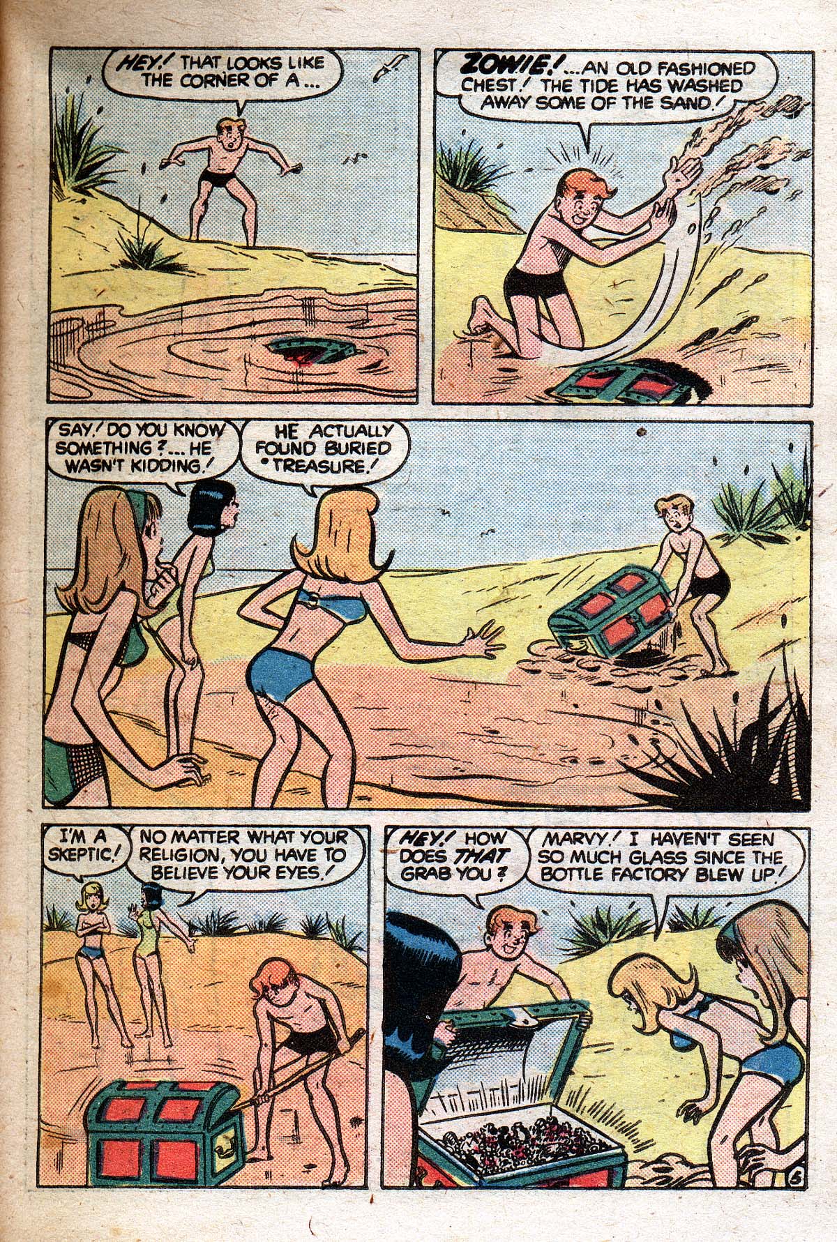 Read online Archie...Archie Andrews, Where Are You? Digest Magazine comic -  Issue #4 - 34