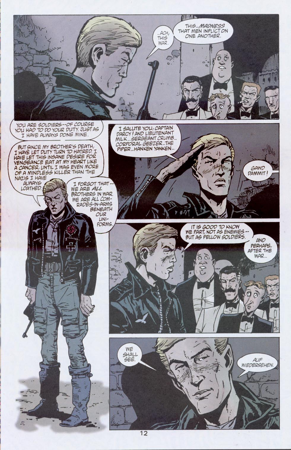 Read online Adventures in the Rifle Brigade: Operation Bollock comic -  Issue #3 - 13