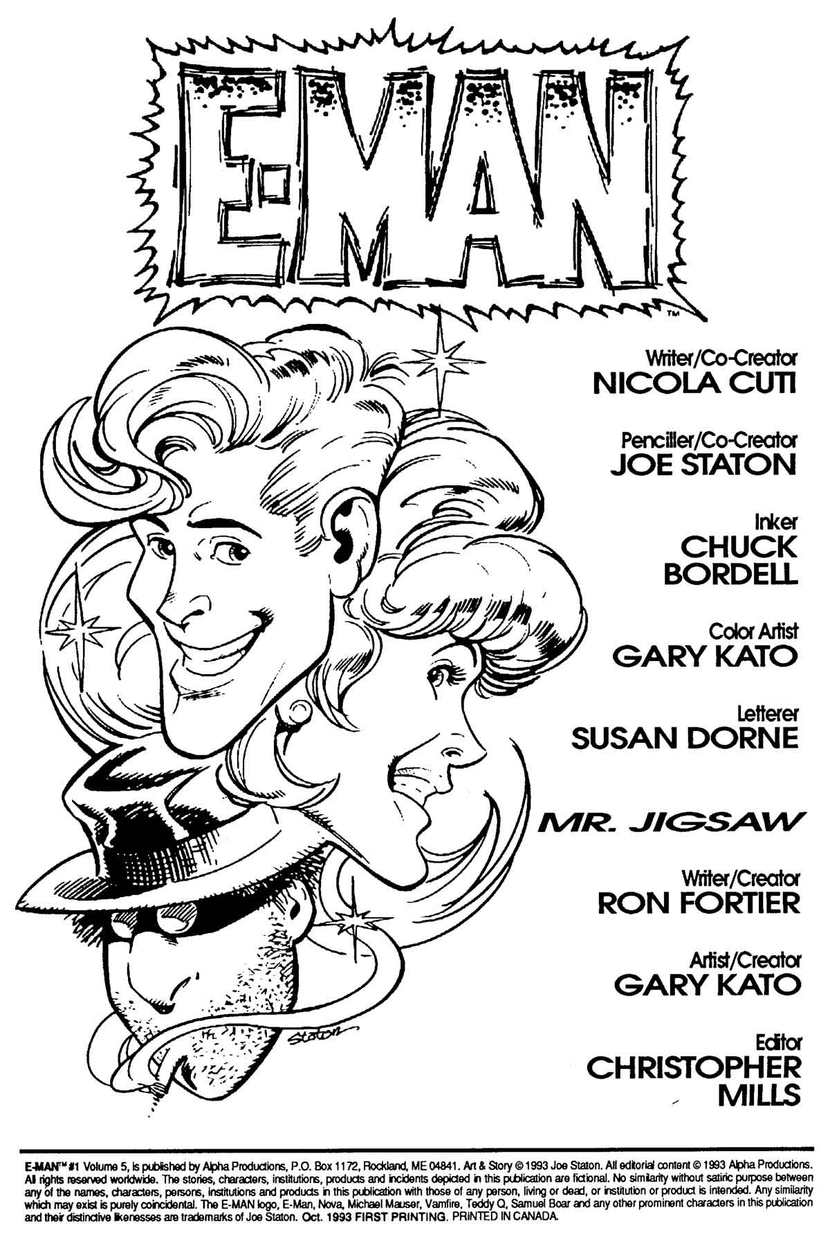 Read online E-man (1993) comic -  Issue # Full - 3