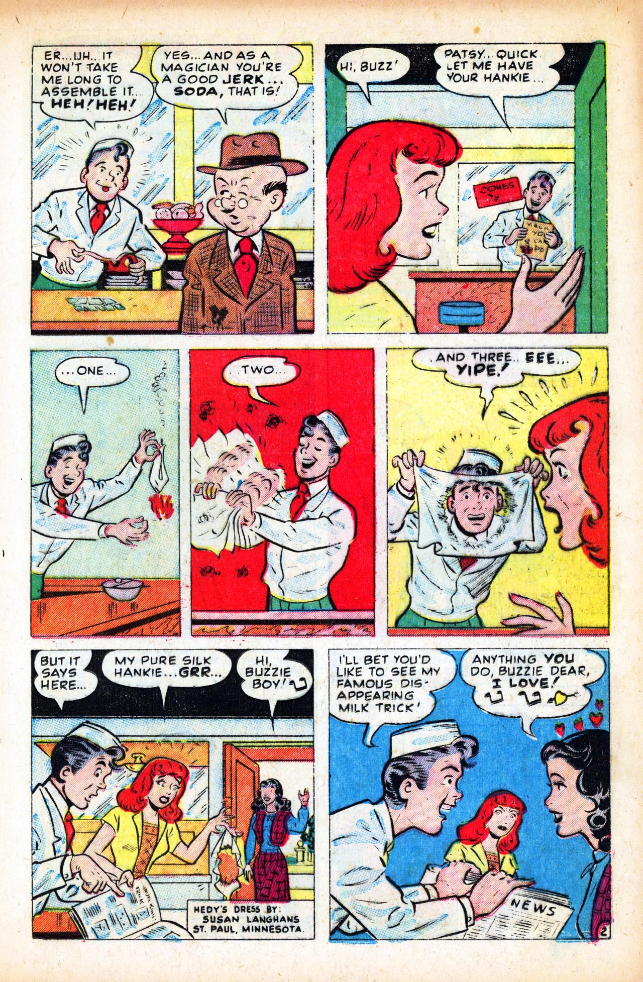 Read online Patsy Walker comic -  Issue #37 - 35