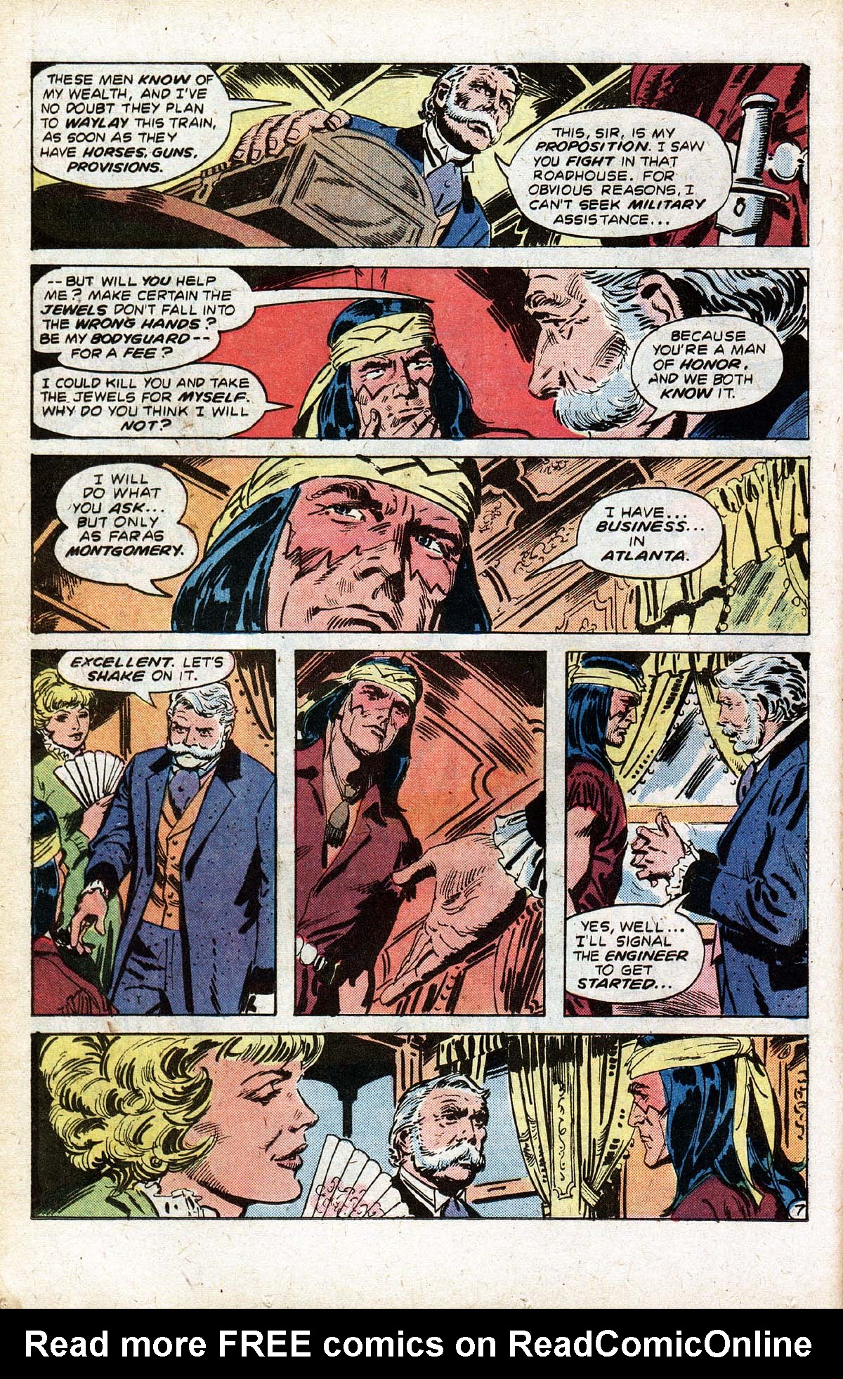 Read online Weird Western Tales (1972) comic -  Issue #49 - 12