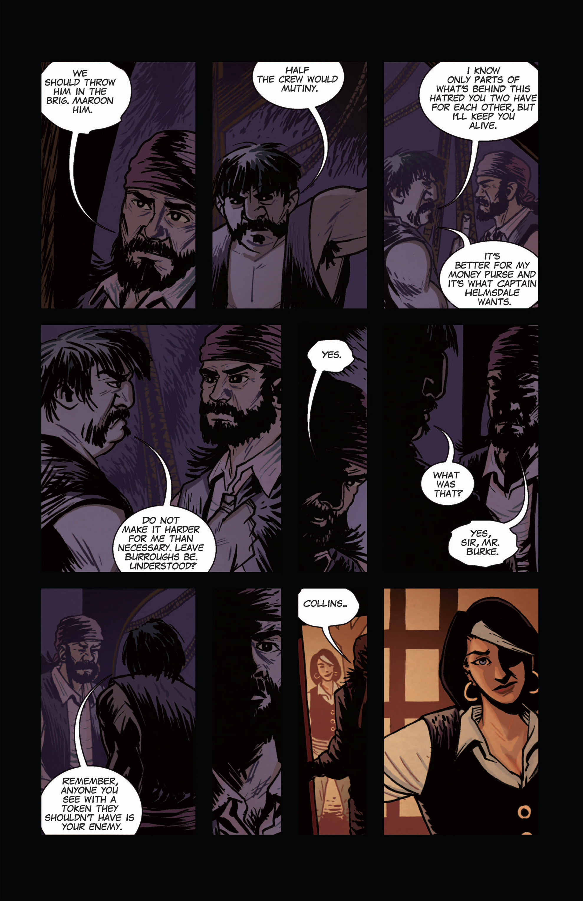 Read online Pirate Eye: Exiled From Exile comic -  Issue #2 - 9