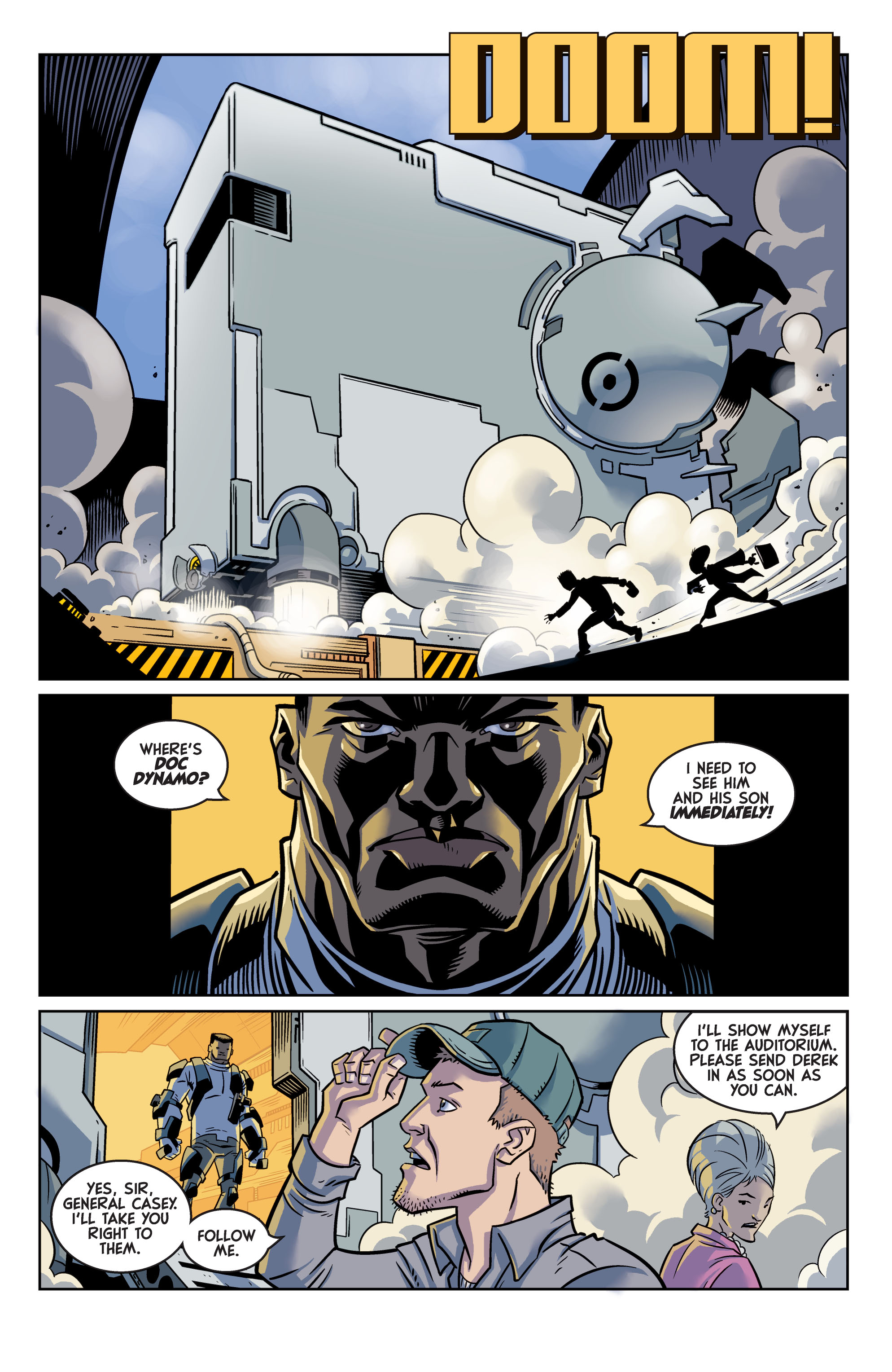 Read online Super Dinosaur (2011) comic -  Issue #8 - 9