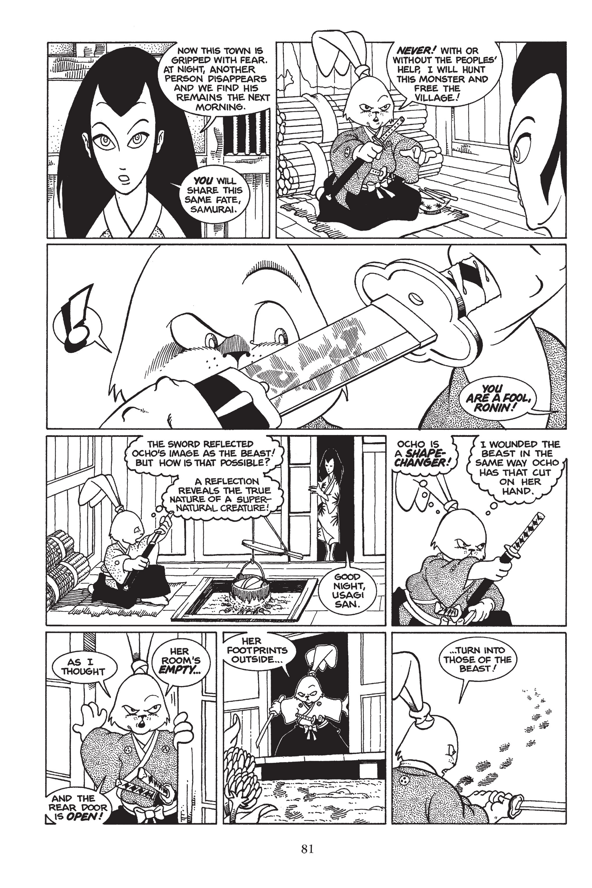 Read online Usagi Yojimbo (1987) comic -  Issue # _TPB 1 - 81