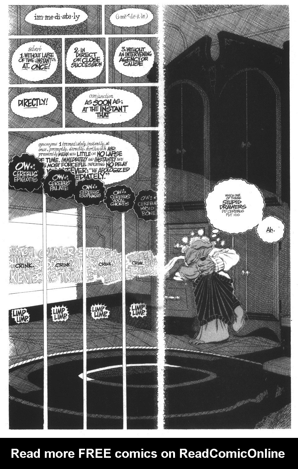 Cerebus Issue #292 #290 - English 9