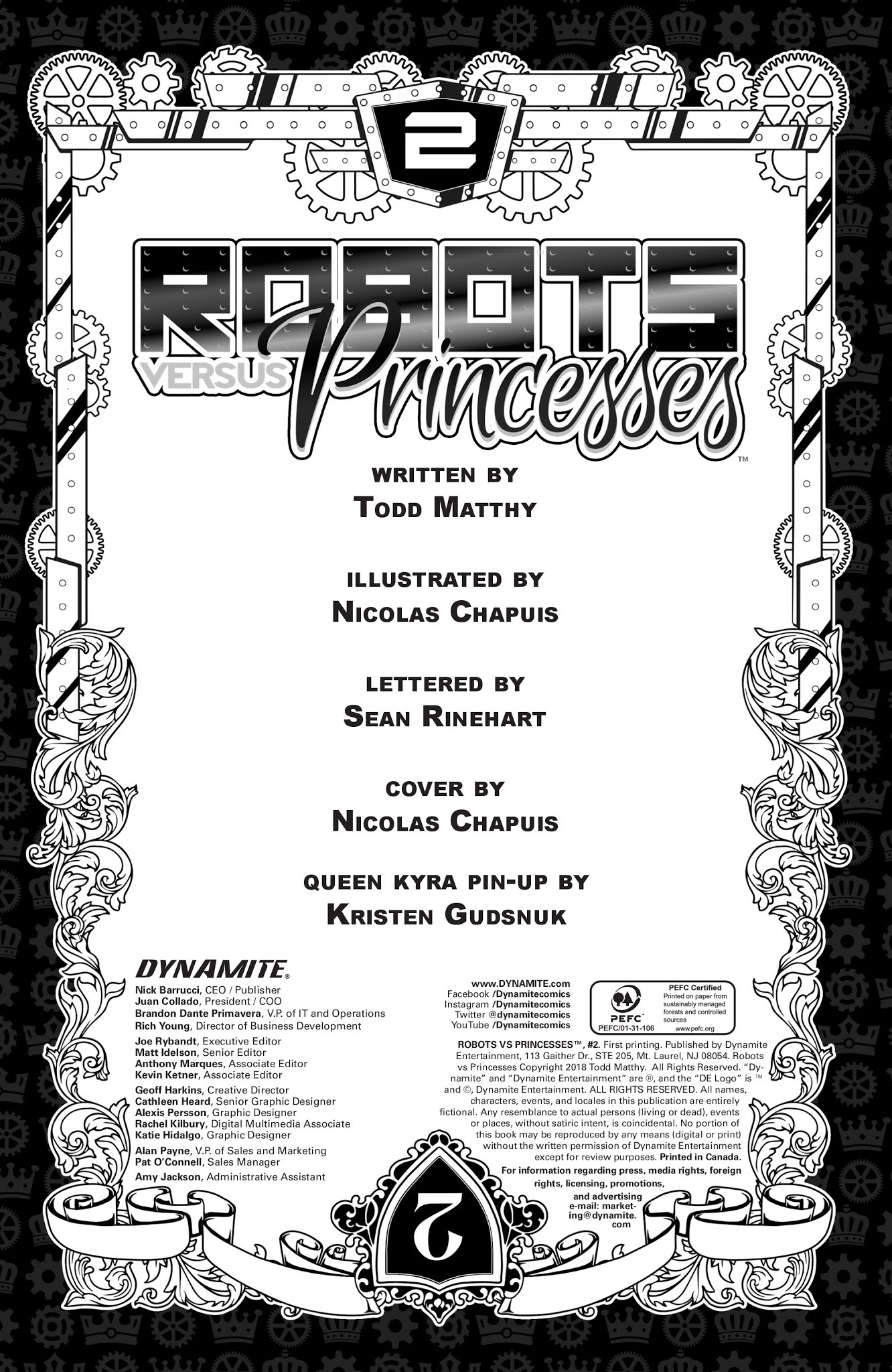 Read online Robots Versus Princesses comic -  Issue #2 - 2