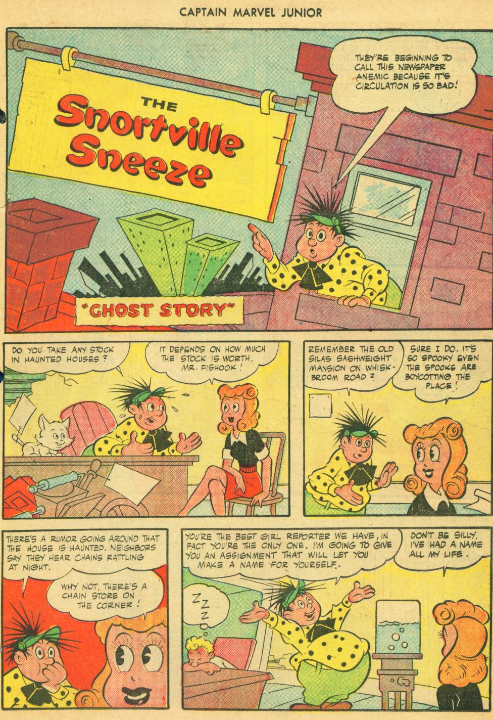 Read online Captain Marvel, Jr. comic -  Issue #42i - 22