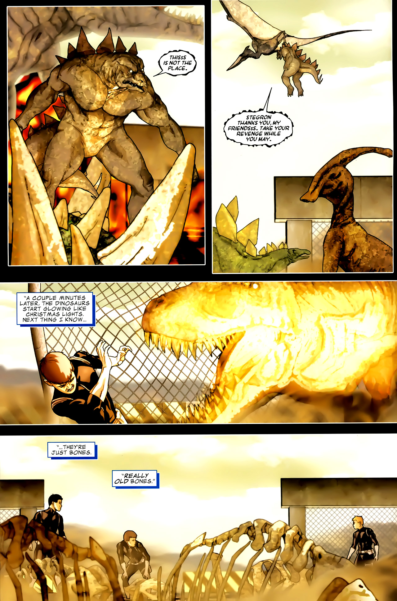 Read online Avengers: The Initiative Featuring Reptil comic -  Issue # Full - 4